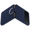 Original Galaxy Z Flip 3 Deksel Silicone Cover with Ring Navy