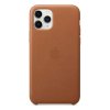 Original iPhone 11 Pro Deksel Leather Case Saddle Brown
