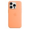 Original iPhone 15 Pro Max Deksel Silikon MagSafe Appelsinsorbet