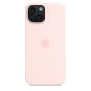 Original iPhone 15 Deksel Silikon MagSafe Lys rosa