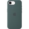 Original iPhone 16e Deksel Silicone Case Lake Green