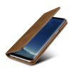 Premium MobilEtui till Samsung Galaxy S8 Ekte Skinn Brun