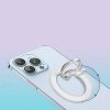 MagSafe Telefon Ring Mag Loop Ring Stand Hvit