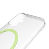 iPhone 17 Deksel Lite Mag Transparent Grønn