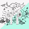 EarBuddyz Ear Hooks för AirPods och EarPods HHvit