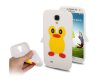 Deksel Till Samsung Galaxy S4 / Silikon /3D Penguin Style / HHvit