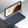 Samsung Galaxy A04s/Galaxy A13 5G Deksel Børstet Karbonfibertekstur Blå