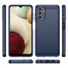 Samsung Galaxy A04s/Galaxy A13 5G Deksel Børstet Karbonfibertekstur Blå