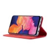 Samsung Galaxy A10 Etui med Kortlomme Flip Rød