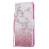 Samsung Galaxy A10 Plånboksetui Kortlomme Motiv Rosa Marmor och Glitter