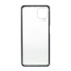 Samsung Galaxy A12 Deksel 360 Herdet glass Sølv
