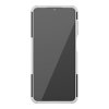 Samsung Galaxy A12 Deksel Dekkmønster Stativfunksjon Hvit