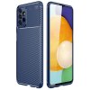 Samsung Galaxy A13 4G Deksel Karbonfibertekstur Blå