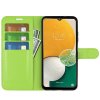 Samsung Galaxy A14 Etui Litchi Grønn