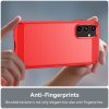Samsung Galaxy A15 Deksel Børstet Karbonfibertekstur Rød