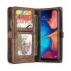 Samsung Galaxy A20e Mobilplånbok Löstagbart Deksel Brun