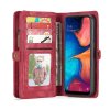 Samsung Galaxy A20e Mobilplånbok Löstagbart Deksel Rød