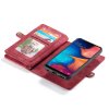 Samsung Galaxy A20e Mobilplånbok Löstagbart Deksel Rød