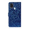 Samsung Galaxy A21s Etui Glitter Stripe Blå