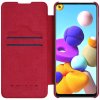 Samsung Galaxy A21s Etui Qin Series Rød