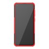 Samsung Galaxy A21s Deksel Dekkmønster Stativfunksjon Rød