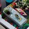 Samsung Galaxy A23 5G Deksel Glittermotiv Mops
