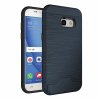 Samsung Galaxy A3 2017 MobilDeksel HardPlast TPU KombinaTion med Kortlomme MörkBlå