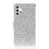 Samsung Galaxy A32 5G Etui Glitter Stripe Sølv