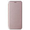 Samsung Galaxy A32 5G Etui Karbonfibertekstur Rosegull