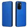 Samsung Galaxy A33 5G Etui Karbonfibertekstur Blå