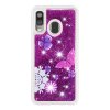 Samsung Galaxy A40 Deksel Glitter Motiv Fjärilar