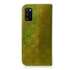 Samsung Galaxy A41 Etui Blomstermønster Gull