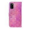 Samsung Galaxy A41 Etui Blomstermønster Rosa