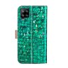 Samsung Galaxy A42 5G Etui Krokodillemønster Glitter Grønn