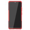 Samsung Galaxy A42 5G Deksel Dekkmønster Stativfunksjon Rød