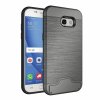 Samsung Galaxy A5 2017 MobilDeksel HardPlast TPU KombinaTion med Kortlomme Grå
