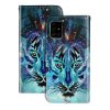 Samsung Galaxy A51 Etui Motiv Blå Tiger