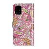 Samsung Galaxy A51 Etui Motiv Rosa Blomstermønster