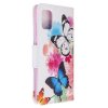 Samsung Galaxy A51 Etui Motiv Två Fjärilar och Blommor