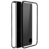 Samsung Galaxy A51 Deksel 360° Real Glass Case Svart Transparent