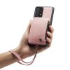 Samsung Galaxy A52/A52s 5G Deksel C20 Kortlomme Glidelås Rosa