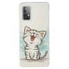 Samsung Galaxy A52/A52s 5G Deksel Selvlysende motiv Lykkelig Katt