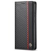 Samsung Galaxy A53 5G Etui Karbonfibertekstur Rød Stripe Vertical Svart