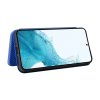 Samsung Galaxy A54 5G Etui Karbonfibertekstur Blå