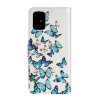Samsung Galaxy A71 Etui Motiv Fjärilar på Hvitt