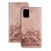 Samsung Galaxy A71 Etui Motiv Rosa Glitter