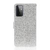 Samsung Galaxy A72 Etui Glitter Stripe Sølv