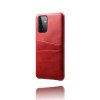 Samsung Galaxy A72 Deksel To Kortlommer Rød