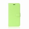 Samsung Galaxy J3 2017 PlånboksEtui Litchi PU-skinn Grønn