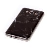 Samsung Galaxy J5 2016 MobilDeksel TPU Marmor Svart